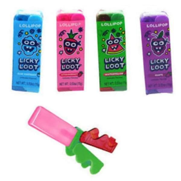 Licky Loot Lollipop Kidsmainia 20g - 2010s Era_2010s Kidsmania Lollipop Lollipops