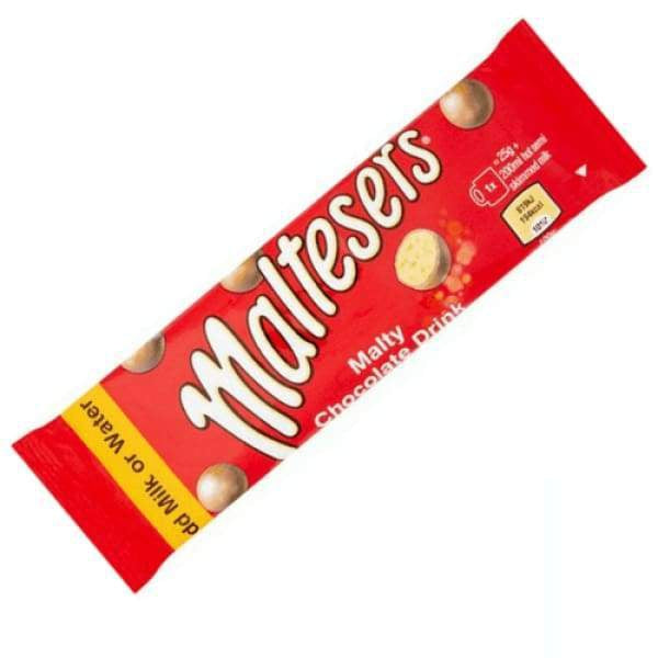 Maltesers Instant Hot Chocolate Drink Mars 30g - 1930s British Chocolate Drink Mix Era_1930s