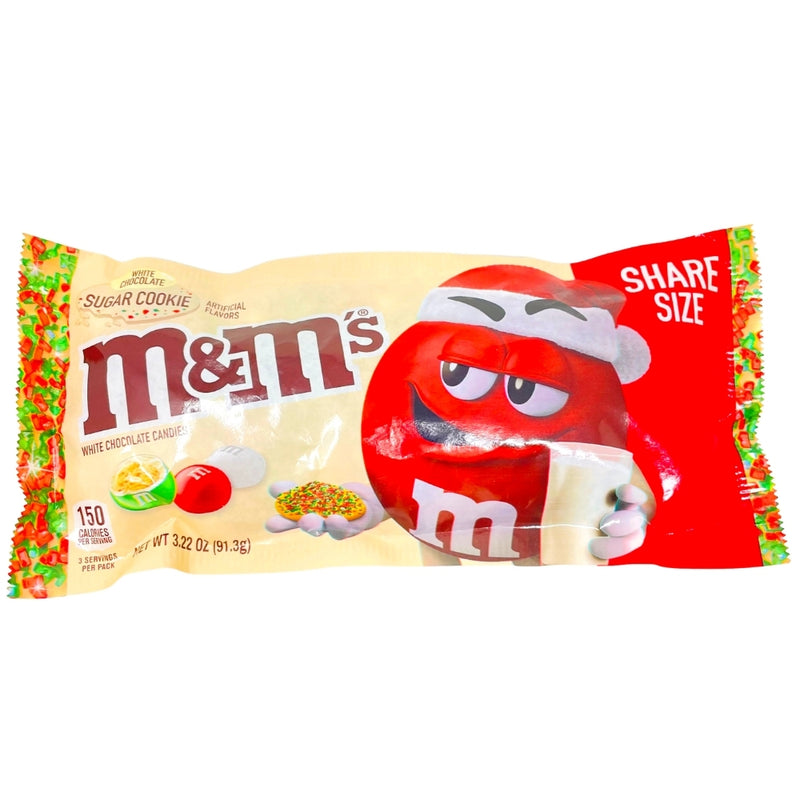 M&M's White Chocolate Sugar Cookie Share Size 3.22oz