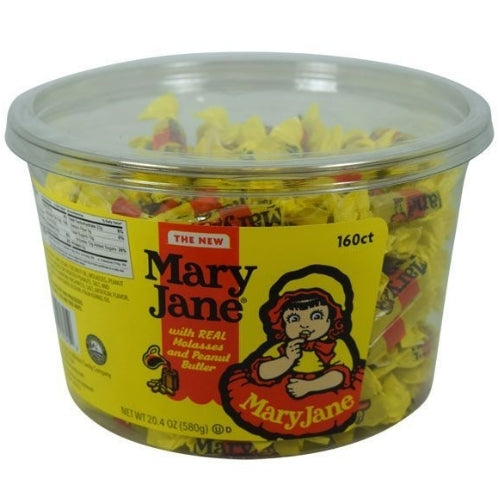 Mary Jane Bite Size Tub 160 pieces - 20.4oz