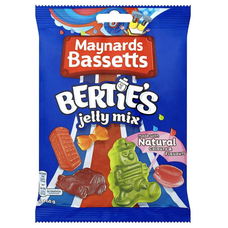 Maynards Bassetts Berties Jelly Mix UK