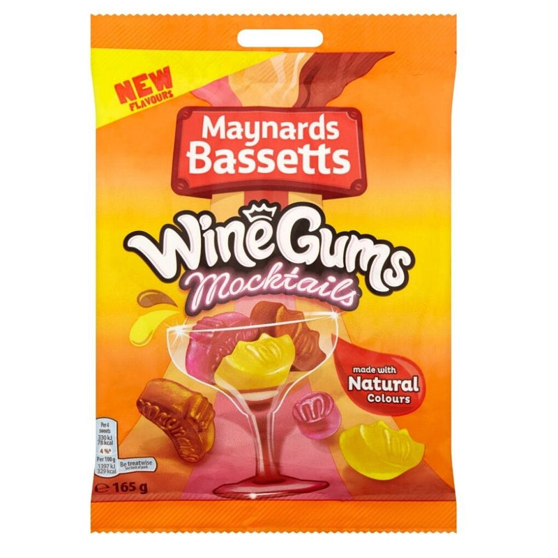 Maynards Bassetts Wine Gums Mocktails UK