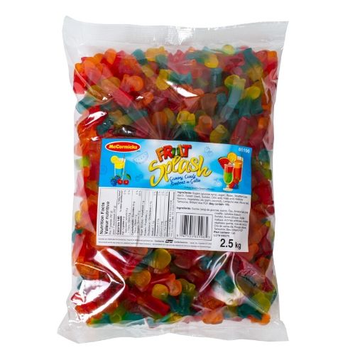 McCormicks Fruit Splash Gummy Candy-Bulk Candies