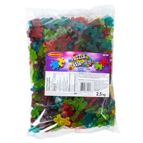 McCormicks Puzzle Gummy Candy2.5 kg Bulk Candies Candy Funhouse CA