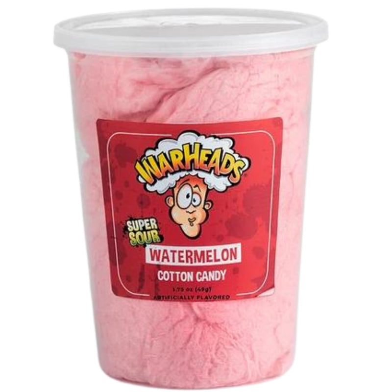 Warheads Sour Watermelon Cotton Candy 1.75oz