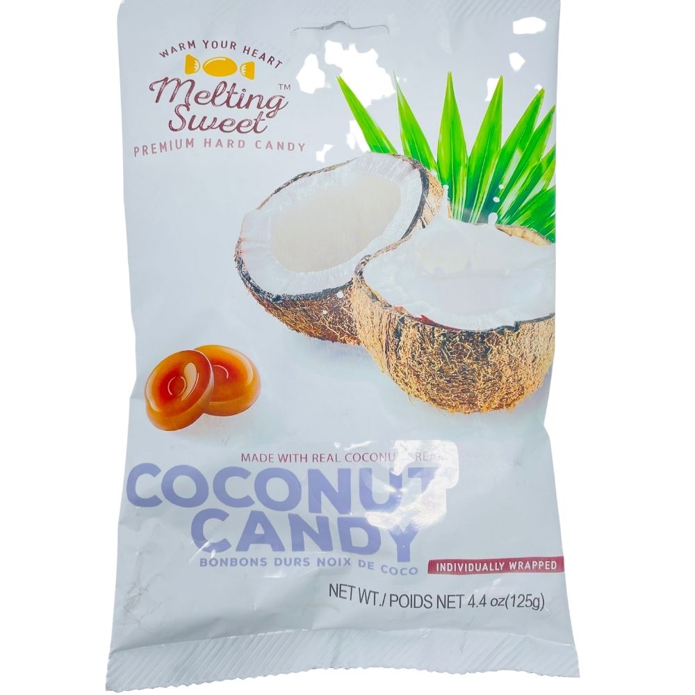 Melting Sweet Coconut Hard Candy 125g Candy Funhouse Candy Funhouse Ca 3383