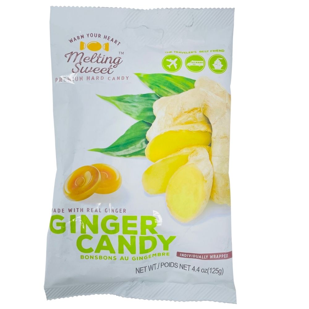 Melting Sweet Ginger Hard Candy 125g Candy Funhouse Candy Funhouse Ca 8287