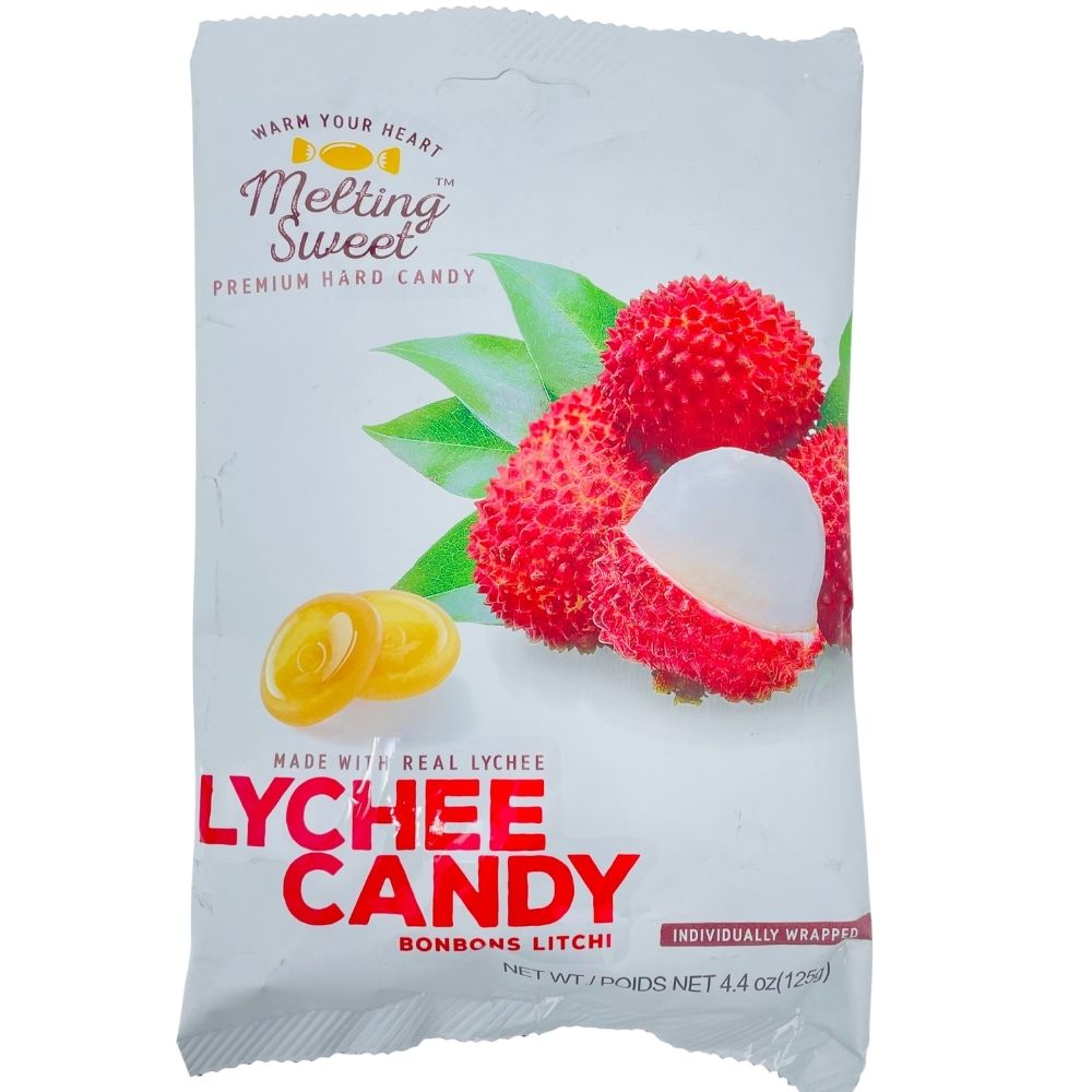 Melting Sweet Lychee Hard Candy 125g Candy Funhouse Candy Funhouse Ca 4095