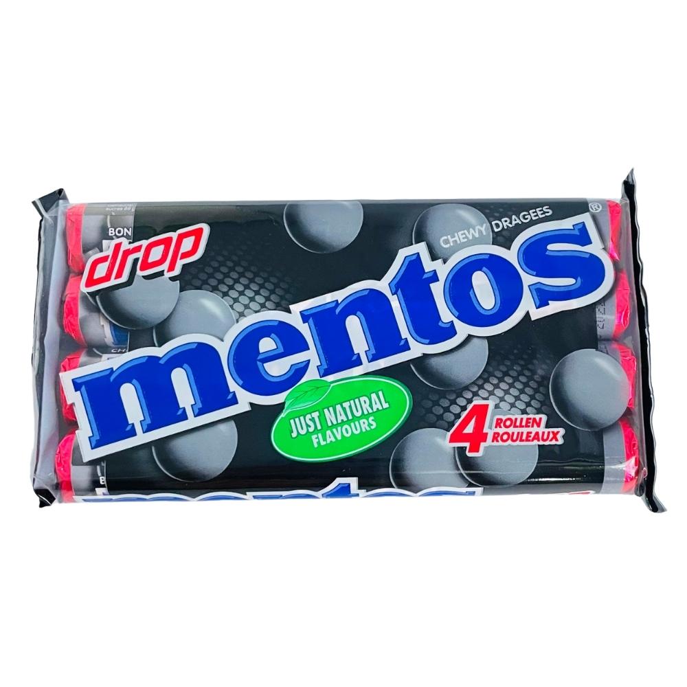 Mentos Licorice Drops 4 Pack Candy Funhouse Candy Funhouse CA