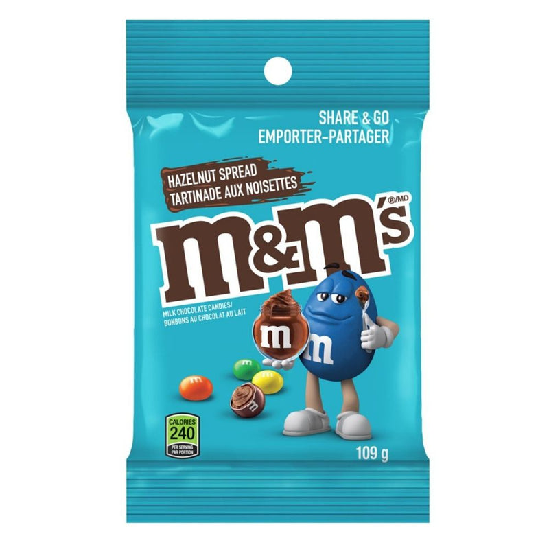 M&M's Hazelnut Spread Chocolate Candies-109 g