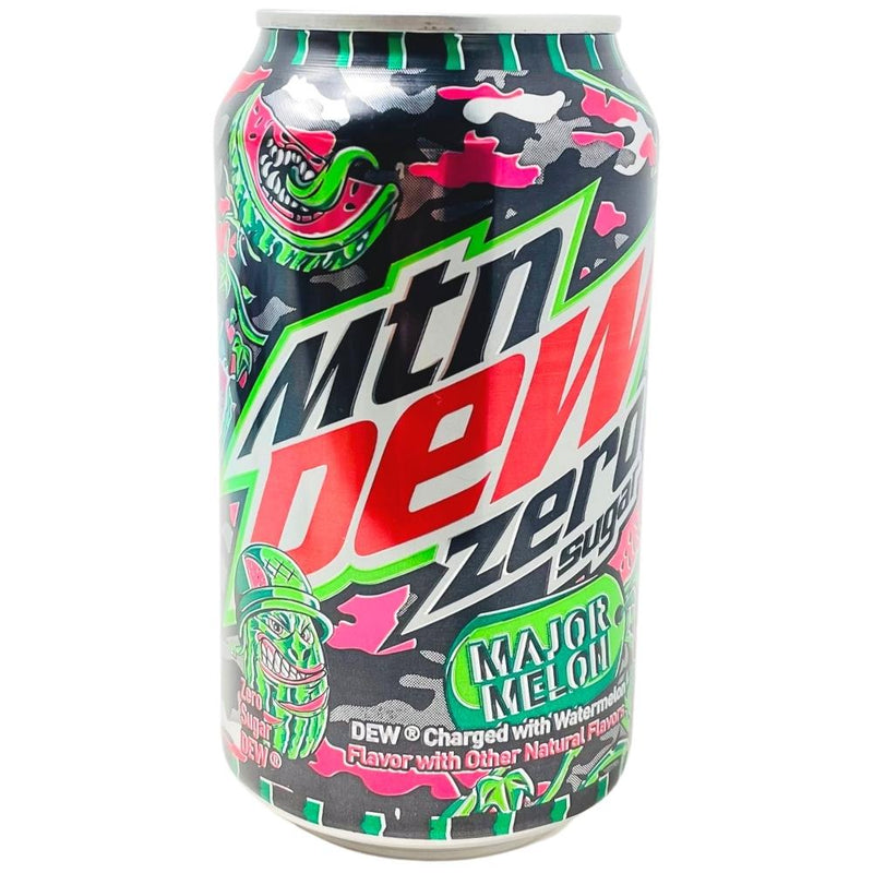 Mountain Dew Zero Sugar Major Melon - 355mL