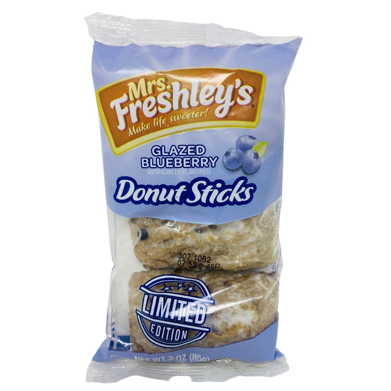 Mrs Freshley's Blueberry Donut Sticks - 3oz