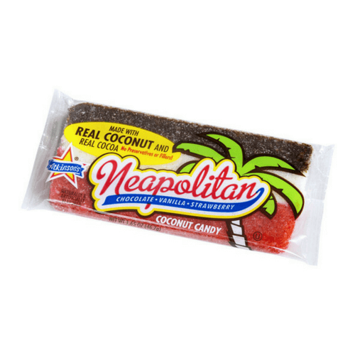 Neapolitan Coconut Candy