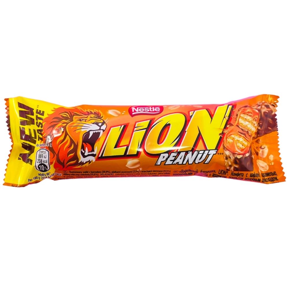 Nestle Lion Bar Peanut 40g Candy Funhouse Candy Funhouse CA