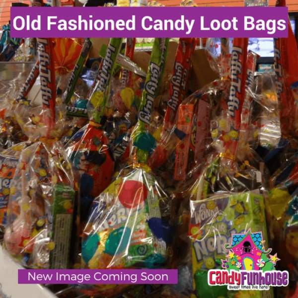 Retro Candy Loot Bags Those were the days! Candy Funhouse CA