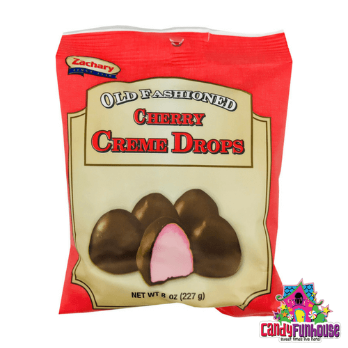 Old Fashioned Cherry Creme Drops - Retro Candy