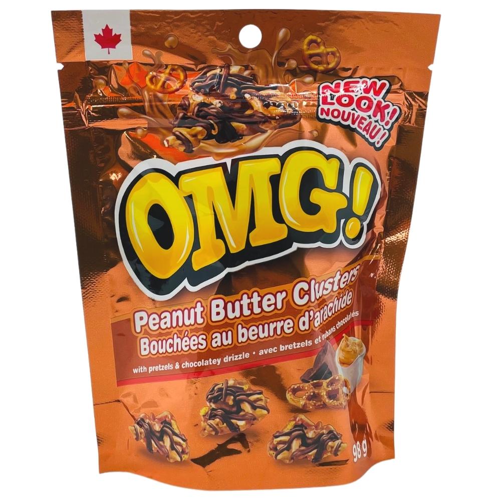 OMG! Peanut Butter Clusters 98g Candy Funhouse Candy Funhouse CA