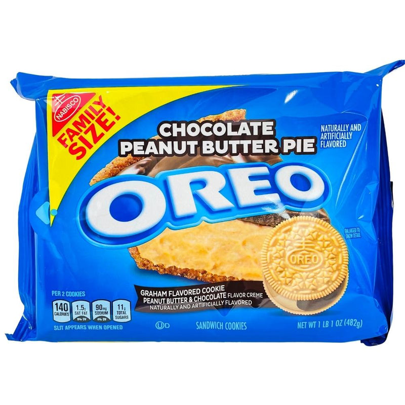 Oreo Chocolate Peanut Butter Pie- Family Size - 17oz - Oreo - Oreo Cookies - Oreos - Oreo Chocolate Peanut Butter Pie - Oreo Chocolate Peanut Butter - Oreo Peanut Butter