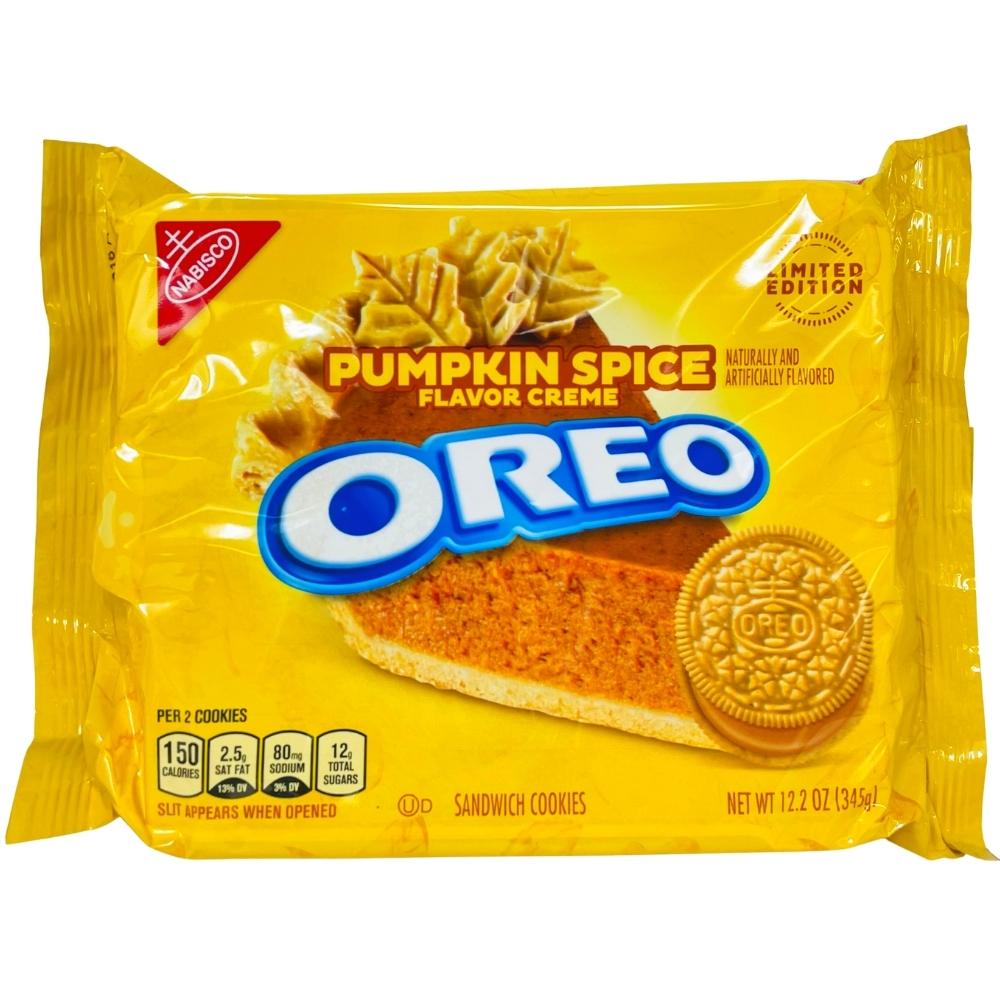 Oreo Pumpkin Spice Nabisco Cookies Candy Funhouse Ca 3805