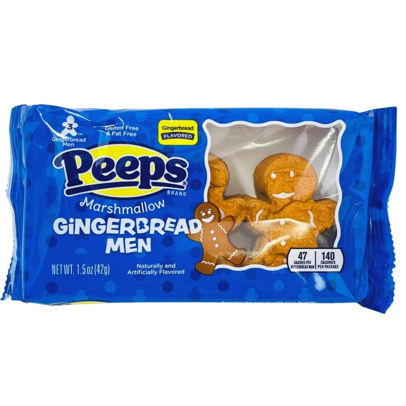Peeps Gingerbread - 1.5oz - Peeps - Peeps Candy - Peeps Marshmallow - Peeps Marshmallows - Peeps Marshmallow Candy - Marshmallow - Marshmallow Candy - Marshmallow Treats