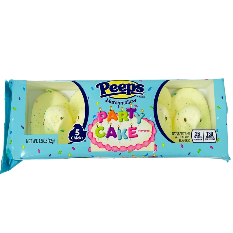 Peeps Party Cake Chicks - 5ct