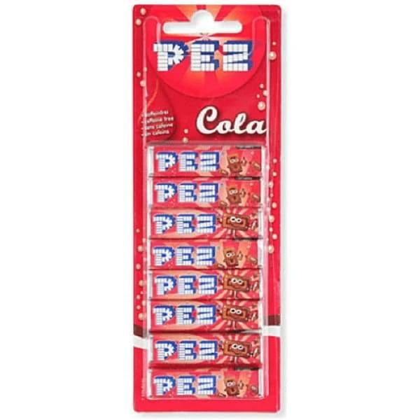 PEZ Cola Candy Refill Rolls-8PK Pez 50g - pez vegan