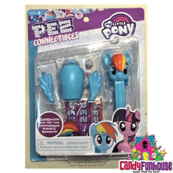Pez Connectibles My Little Pony Rainbow Dash Pez 0.02kg - collectible hard candy Novelty pez Sweet Deal
