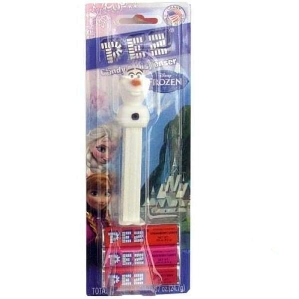 Pez Frozen Olaf Pez 0.02kg - collectible Frozen hard candy Novelty pez