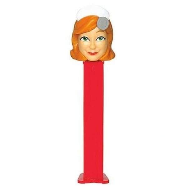 Pez Heroes-Nurse Pez 0.02kg - collectible hard candy Novelty pez