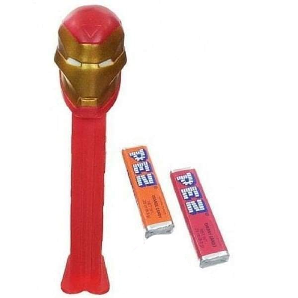 Pez Marvel-Iron Man Pez 0.02kg - collectible hard candy Novelty pez