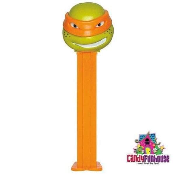Pez TMNT-Michelangelo Pez 0.02kg - collectible hard candy Novelty pez