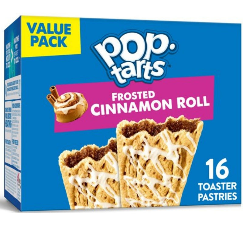 Pop-Tarts Cinnamon Roll - 768g value pack toaster pastries