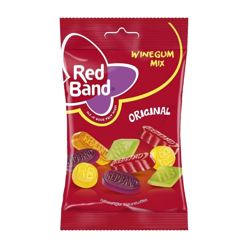 Red Band Original Wine Gums - 166g