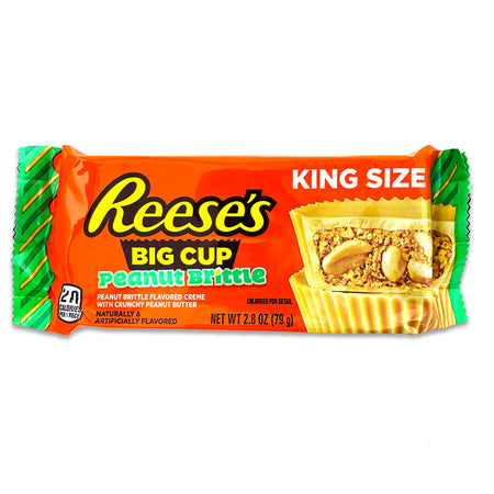 Reese's Big Cup Peanut Brittle King Size - 2.8oz