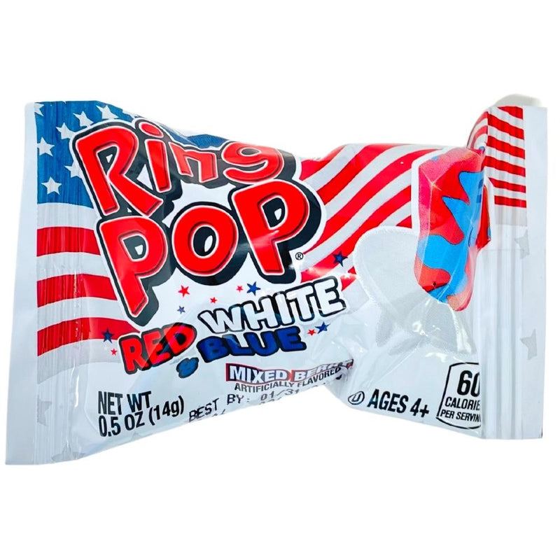 Ring Pop Red White & Blue - .5oz