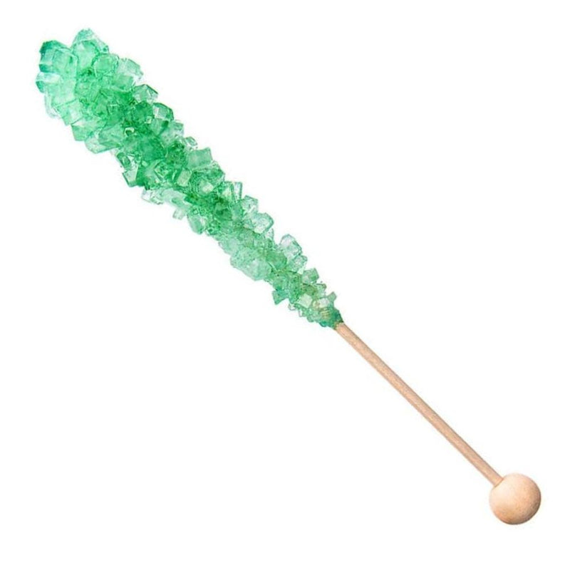 Rock Candy Sticks Green Apple