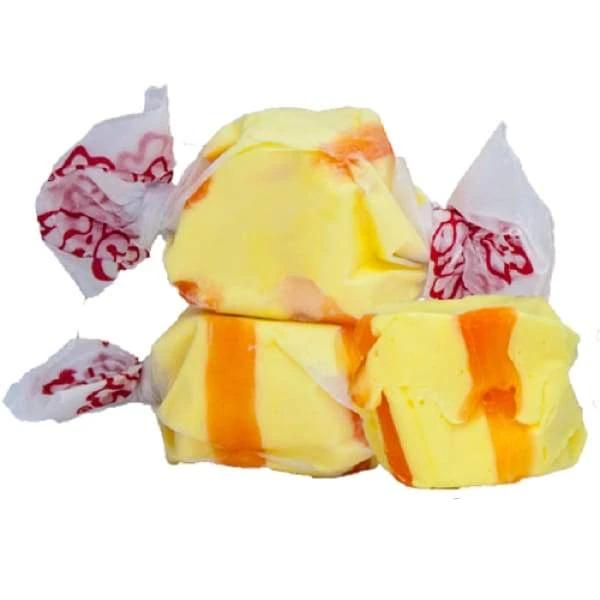 Salt Water Taffy-Banana Taffy Town 3kg - Banana Bulk Candy Buffet Colour_Yellow Gluten Free