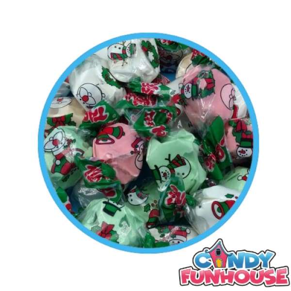 Salt Water Taffy - Christmas Taffy Town - Bulk Candy Buffet Christmas Candy Colour_Assorted Gluten Free