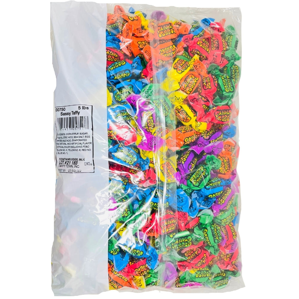 Sassy Taffy 5lbs Candy Funhouse Candy Funhouse CA