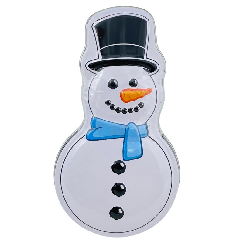 Snowman Poop Cherry Jelly Beans Tin
