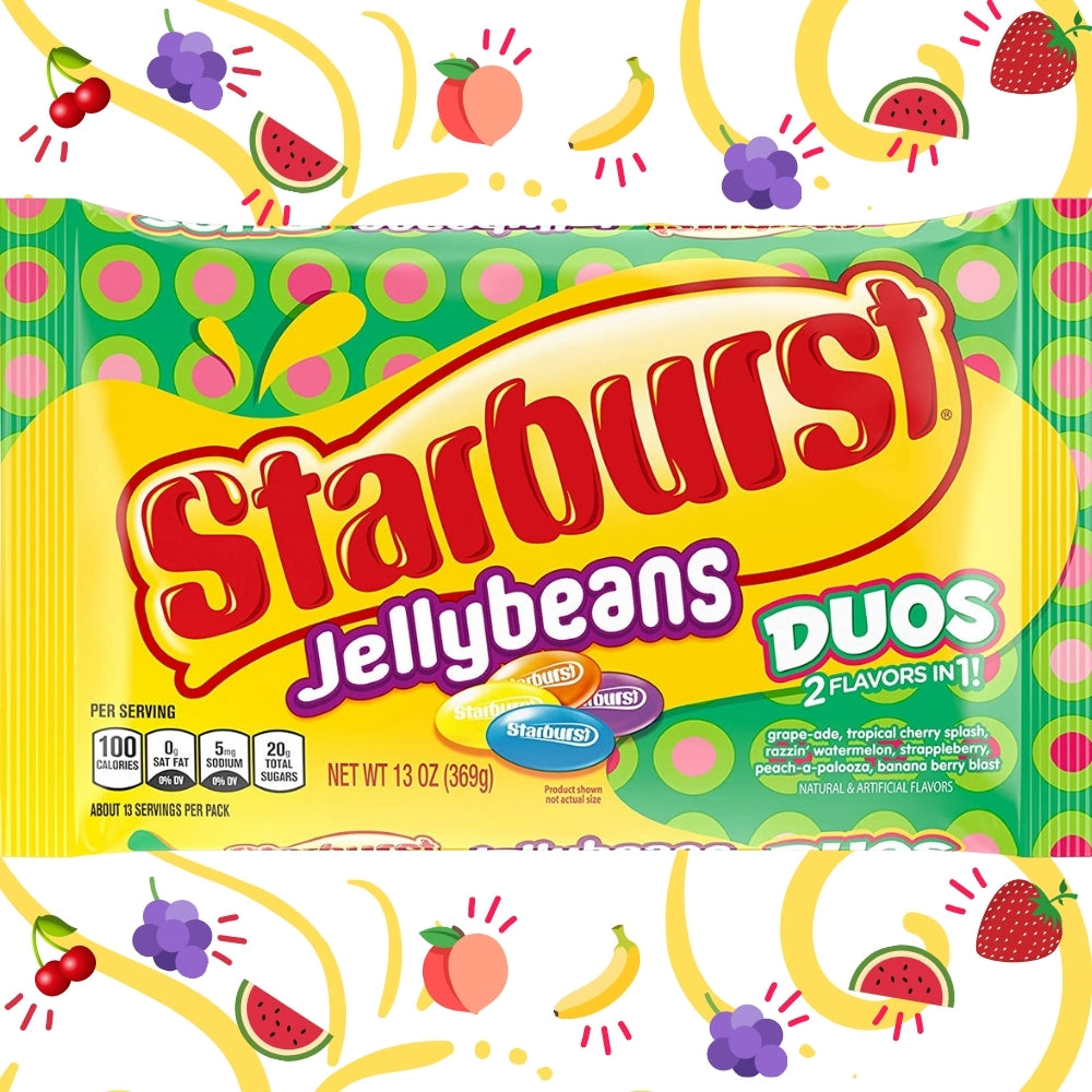 Starburst Duos Jelly Beans 400g Candy Funhouse Candy Funhouse CA