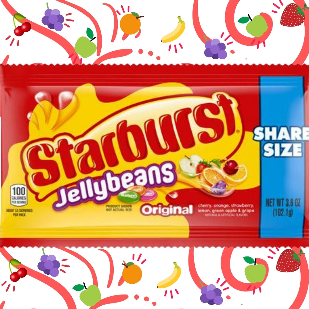 Starburst Original Jelly Beans 102g Candy Funhouse Candy Funhouse CA