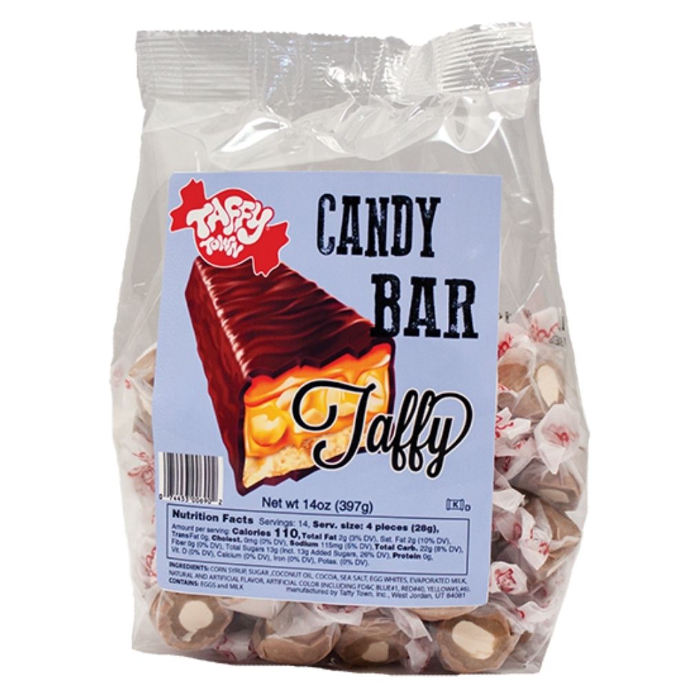 Taffy Town Salt Water Taffy Candy Bar 397g Candy Funhouse CA