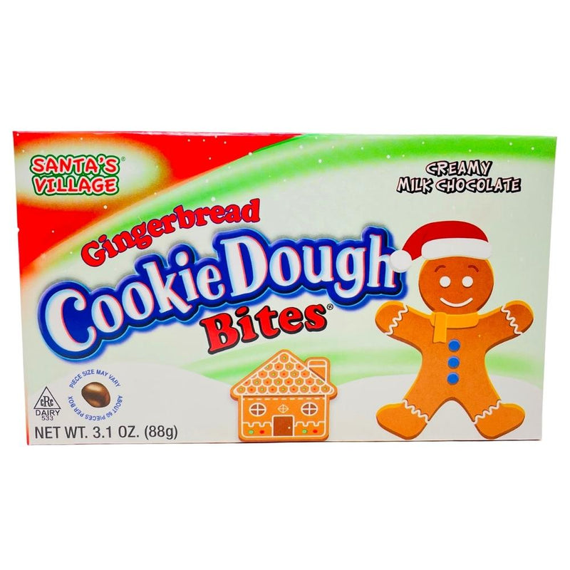 Santa's Village Gingerbread Cookie Dough Bites - 3.1oz