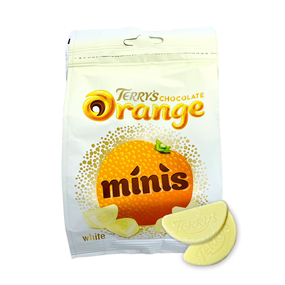 Terry's Chocolate Orange Minis White Chocolate UK Candy Funhouse