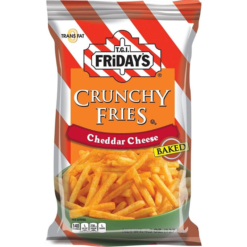 tgi fridays crunchy baked fries cheddar cheese candy funhouse online candy store.