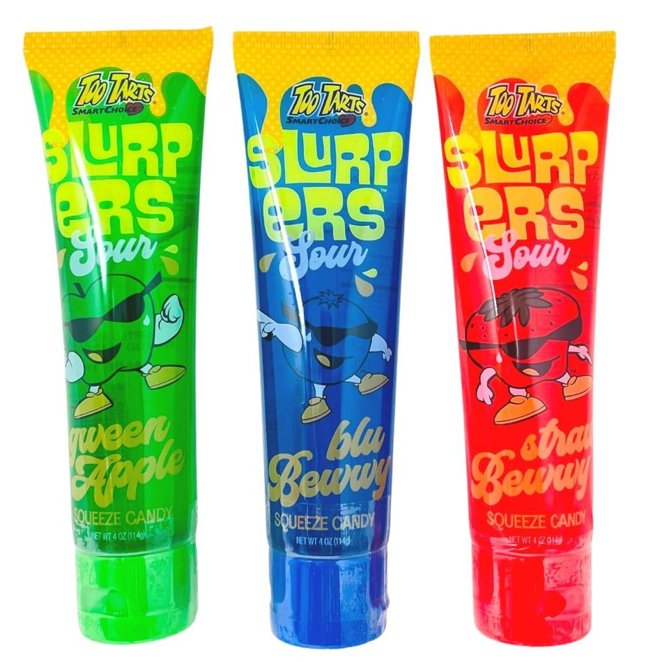 Too Tarts Slurpers Sour Squeeze Candy - 114g