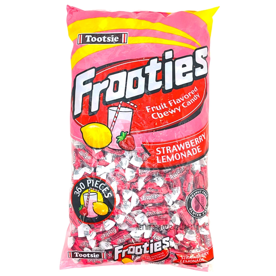 Tootsie Roll Frooties Strawberry Lemonade Candy - 360ct