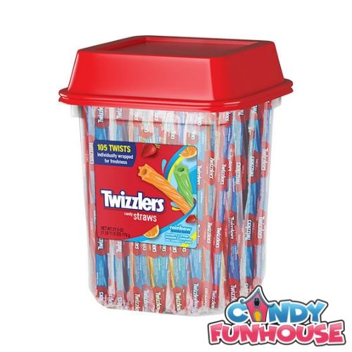 Twizzlers Rainbow Candy Straws Licorice Candy