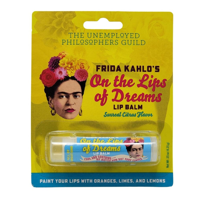 Unemployed Philosophers Guild Frida Kahlo On the Lips of Dreams Lip Balm Candy Funhouse Online Candy Shop